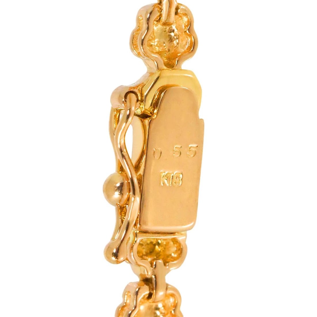 DIAMOND BRACELET BANGLE 18K PG - 7