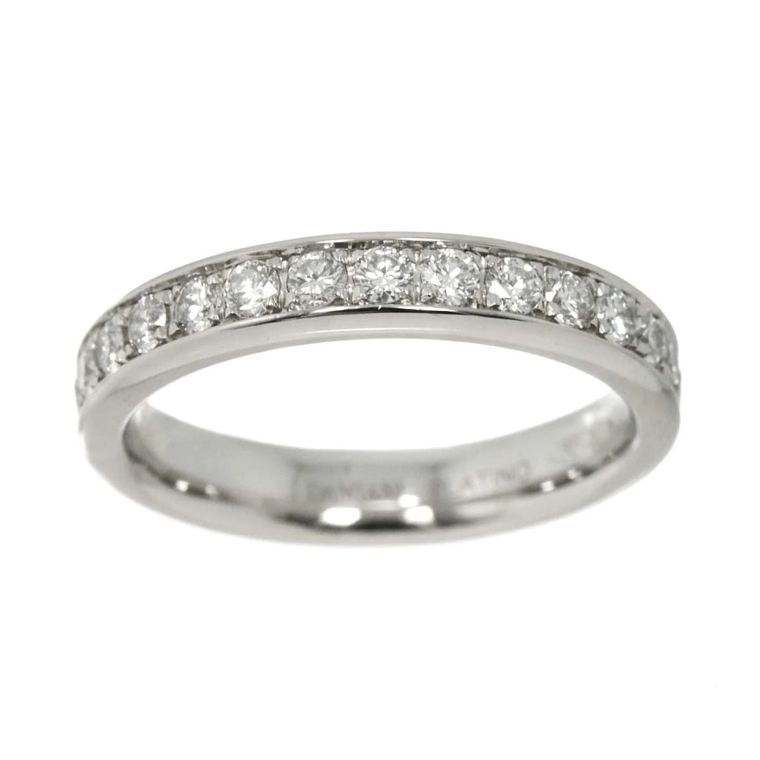 DAMIANI FULL DIAMOND RING PLATINUM - 2