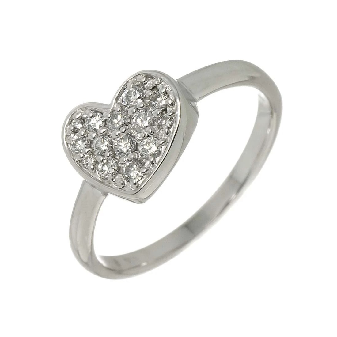 DIAMOND RING 18K K18 WG WHITE GOLD: Diamond Ring 18K K18 WG White Gold Brand: Unbranded Type: Ring Material: 750 White Gold, Main Stone/Creation Natural Color: White Gold Size: 6.5-6.75 (US) Accessories: None Accessories