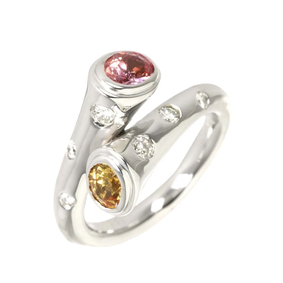 SAPPHIRE DIAMOND RING 18K K18 WG: Sapphire Diamond Ring 18K K18 WG Brand: Unbranded Type: Ring Material: 750 White Gold, Main Stone/Creation Sapphire Color: White Gold Size: 4.5 (US) Accessories: None Accessories Notice: When