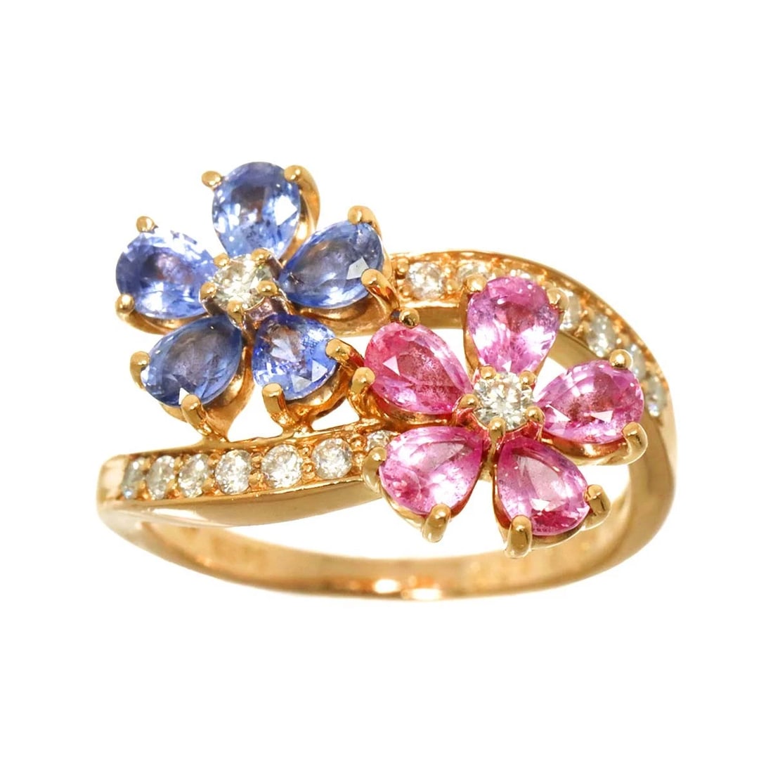 PONTE VECCHIO SAPPHIRE DIAMOND RING - 2