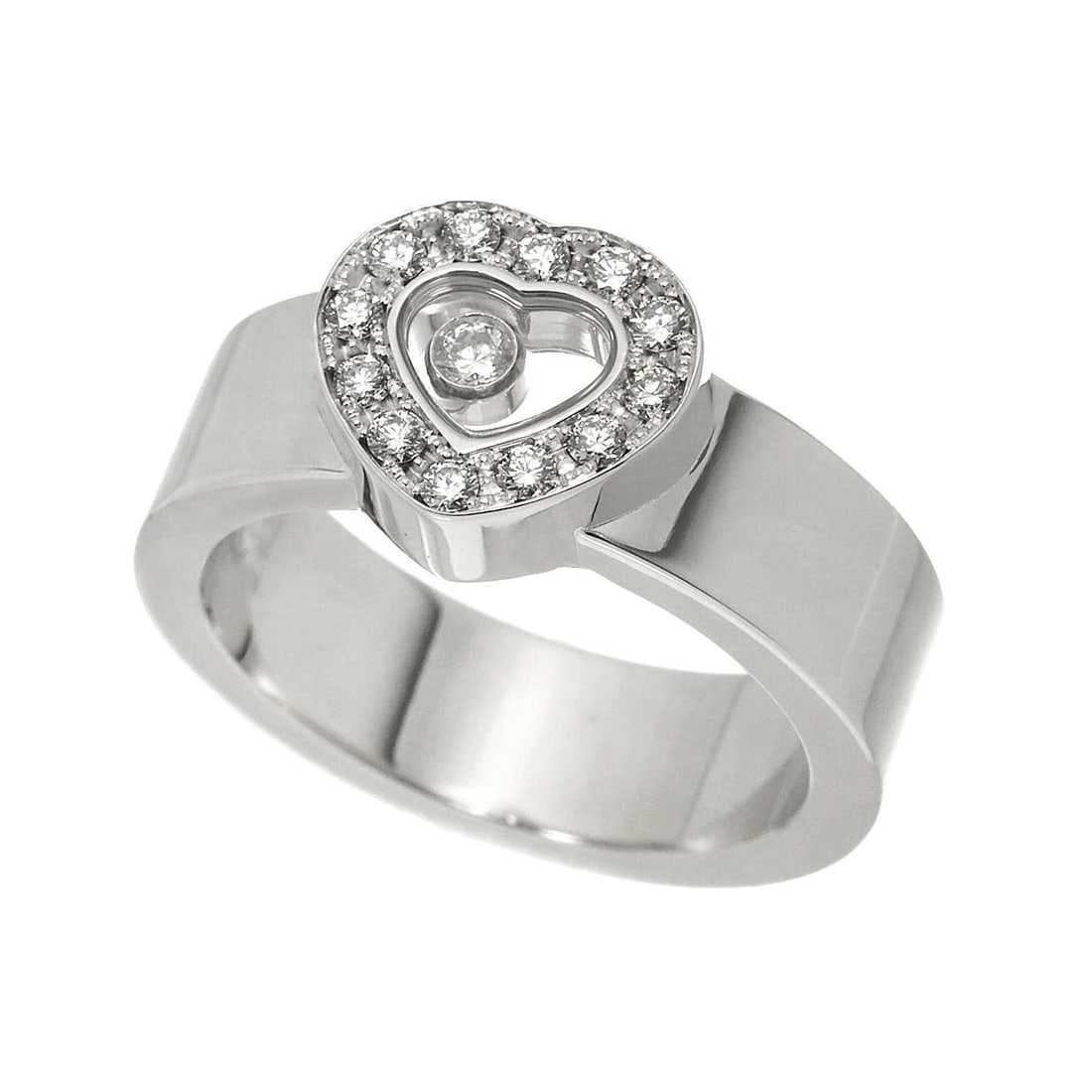 CHOPARD HAPPY DIAMOND HEART RING - 3