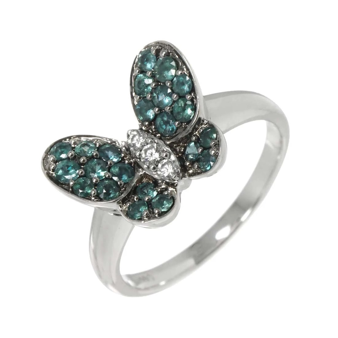 ALEXANDRITE DIAMOND RING 18K: Alexandrite Diamond Ring 18K Brand: Unbranded Type: Ring Material: 750 White Gold, Main Stone/Creation Alexandrite Color: White Gold Size: 6 (US) Accessories: None Accessories Notice: When
