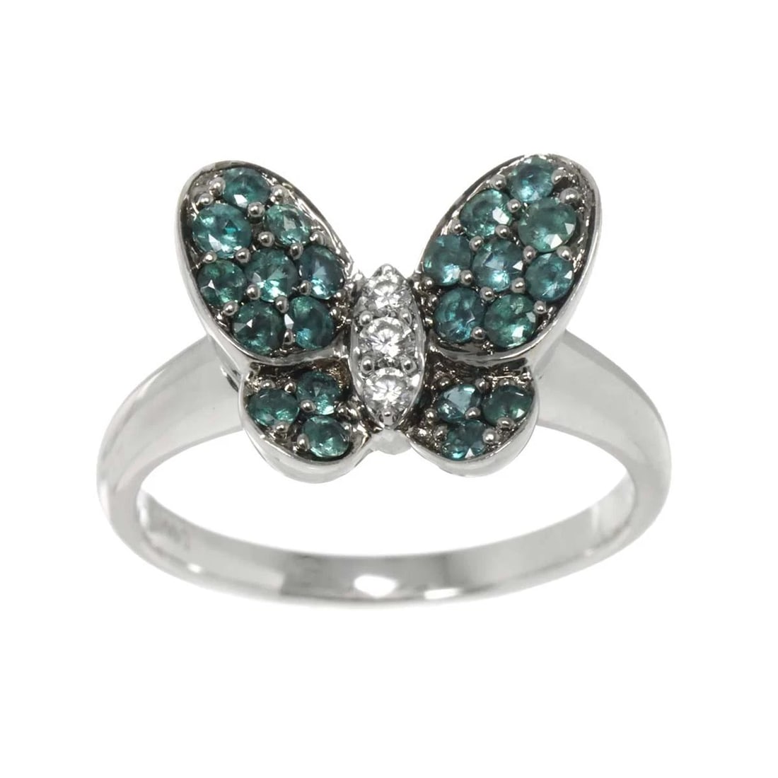 ALEXANDRITE DIAMOND RING 18K - 2