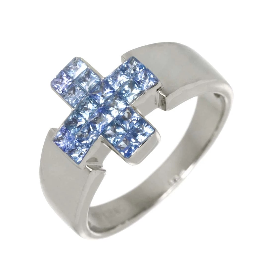 MASUMI KASAHARA SAPPHIRE RING 18K WG: Masumi Kasahara Sapphire Ring 18K WG Brand: Masumi Kasahara Type: Ring Material: 750 White Gold, Main Stone/Creation Sapphire Color: White Gold Size: 6.25-6.5 (US) Accessories: None