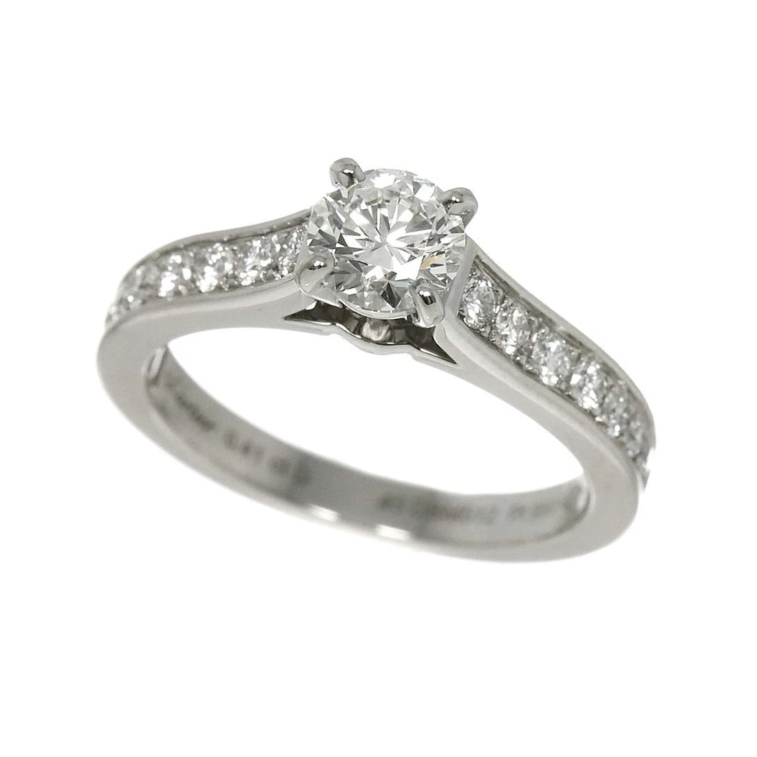 CARTIER DIAMOND RING PLATINUM - 2