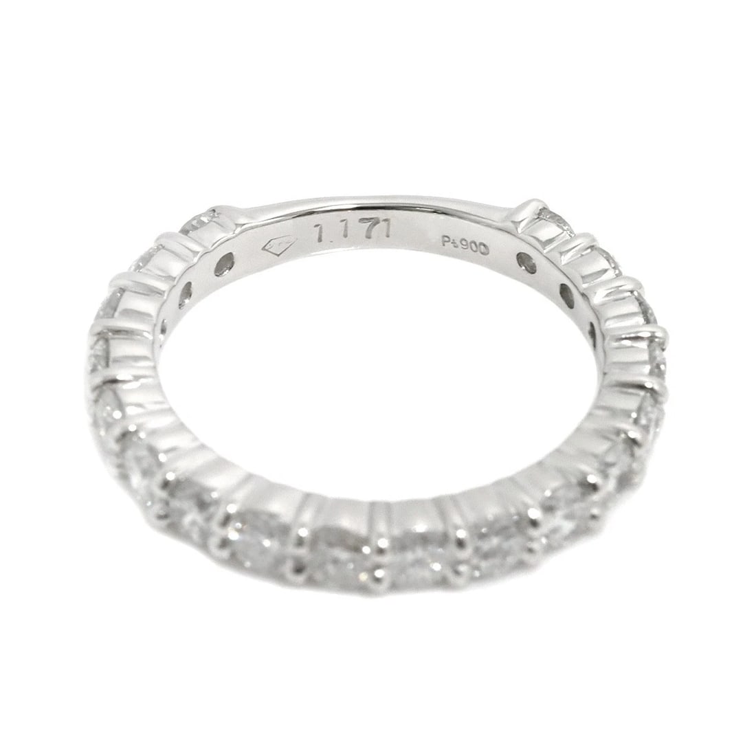 DIAMOND RING PT PLATINUM - 4