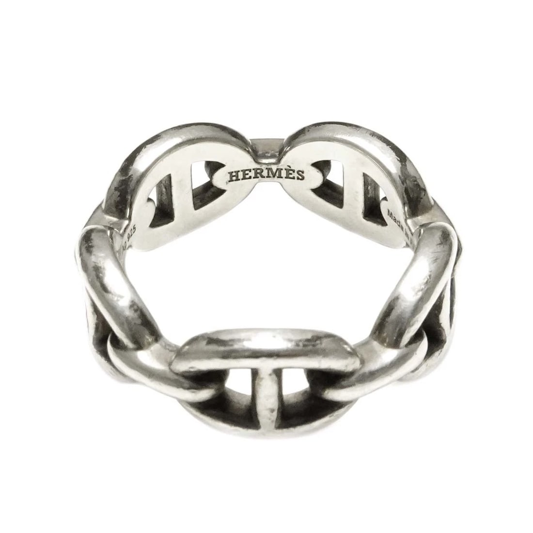 HERMES CHAINE DANCRE PM RING SILVER - 3