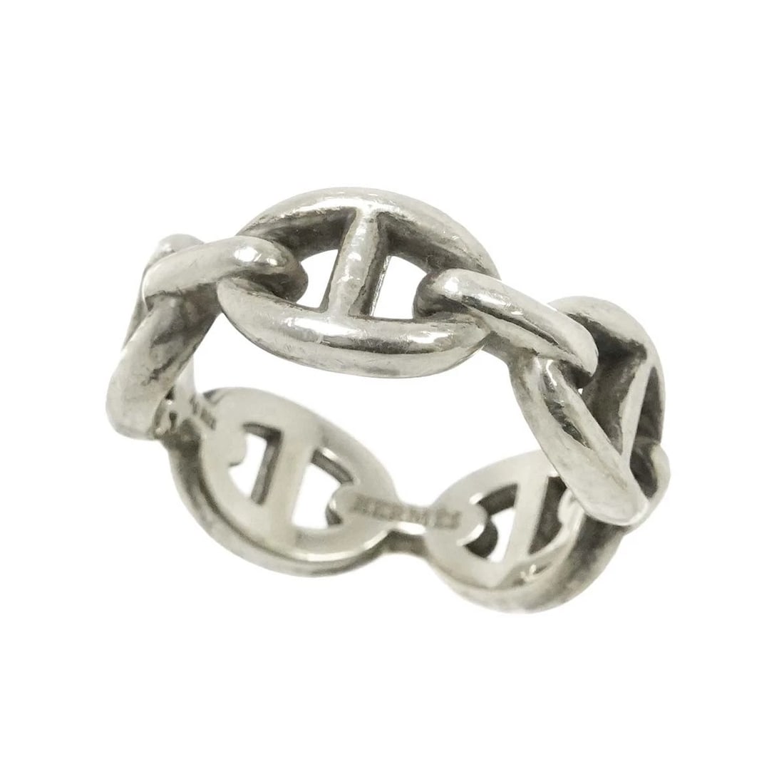 HERMES CHAINE DANCRE PM RING SILVER - 4