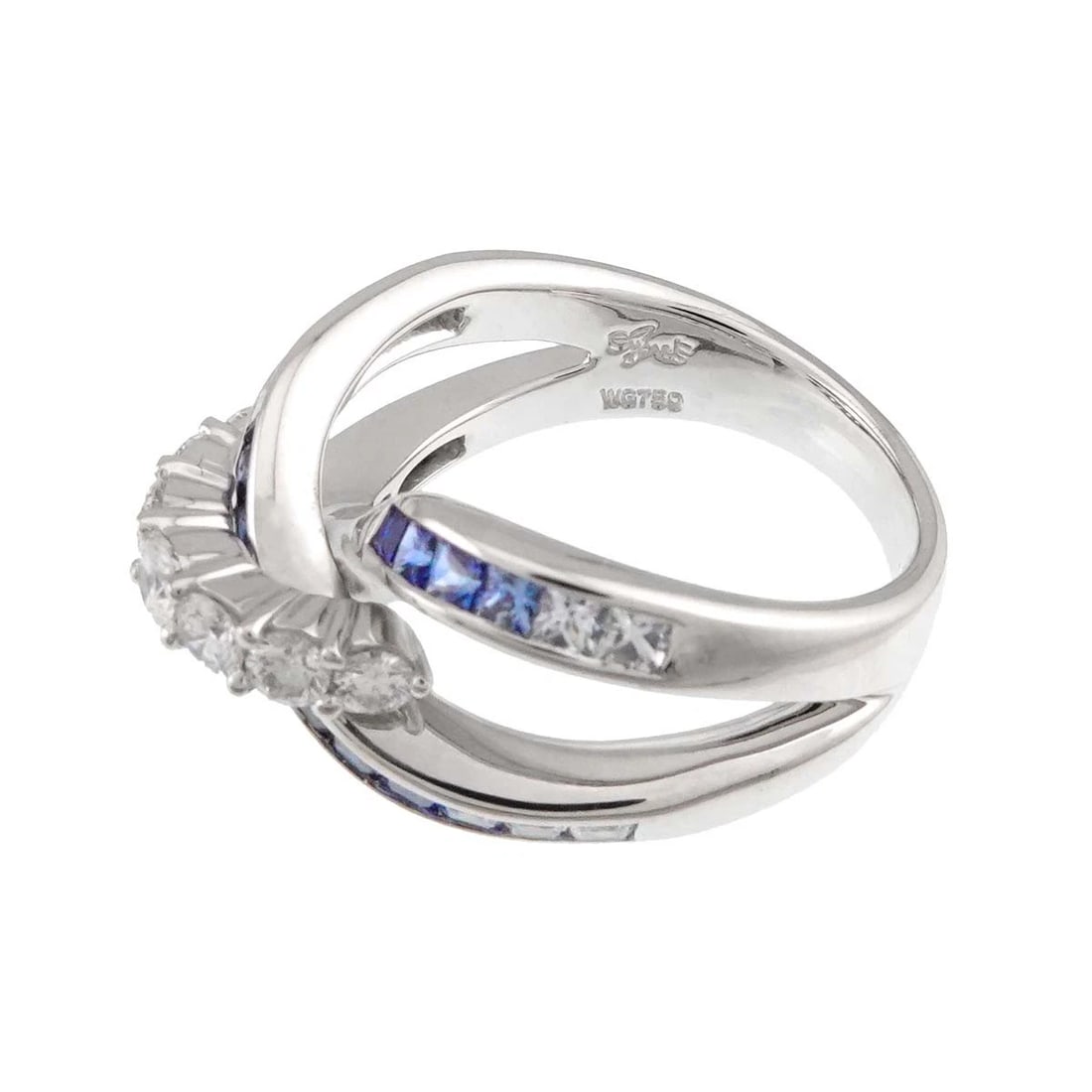 JENNET SAPPHIRE DIAMOND RING - 3