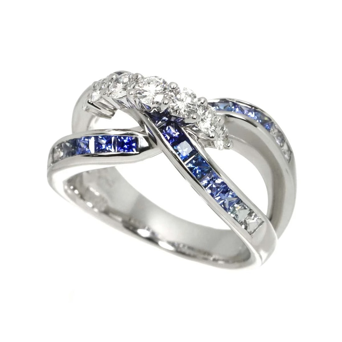 JENNET SAPPHIRE DIAMOND RING - 4