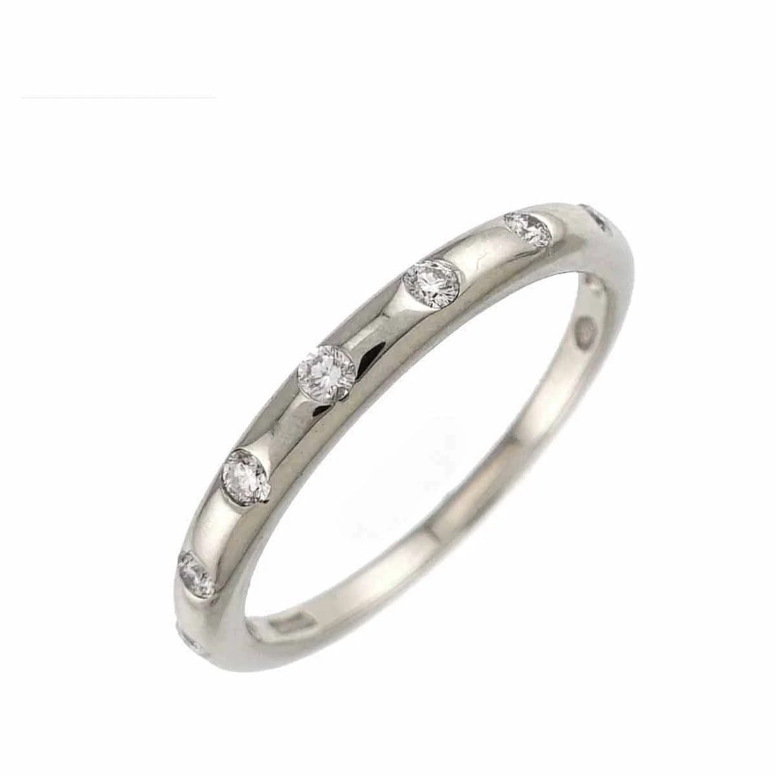 BVLGARI FEDI DIAMOND 7P RING: BVLGARI Fedi Diamond 7P Ring Brand: BVLGARI Type: Ring Material: Pt, Main Stone/Creation Natural Color: Platinum Size: 4.5 (US) Accessories: None Accessories Notice: When purchasing pre-owned