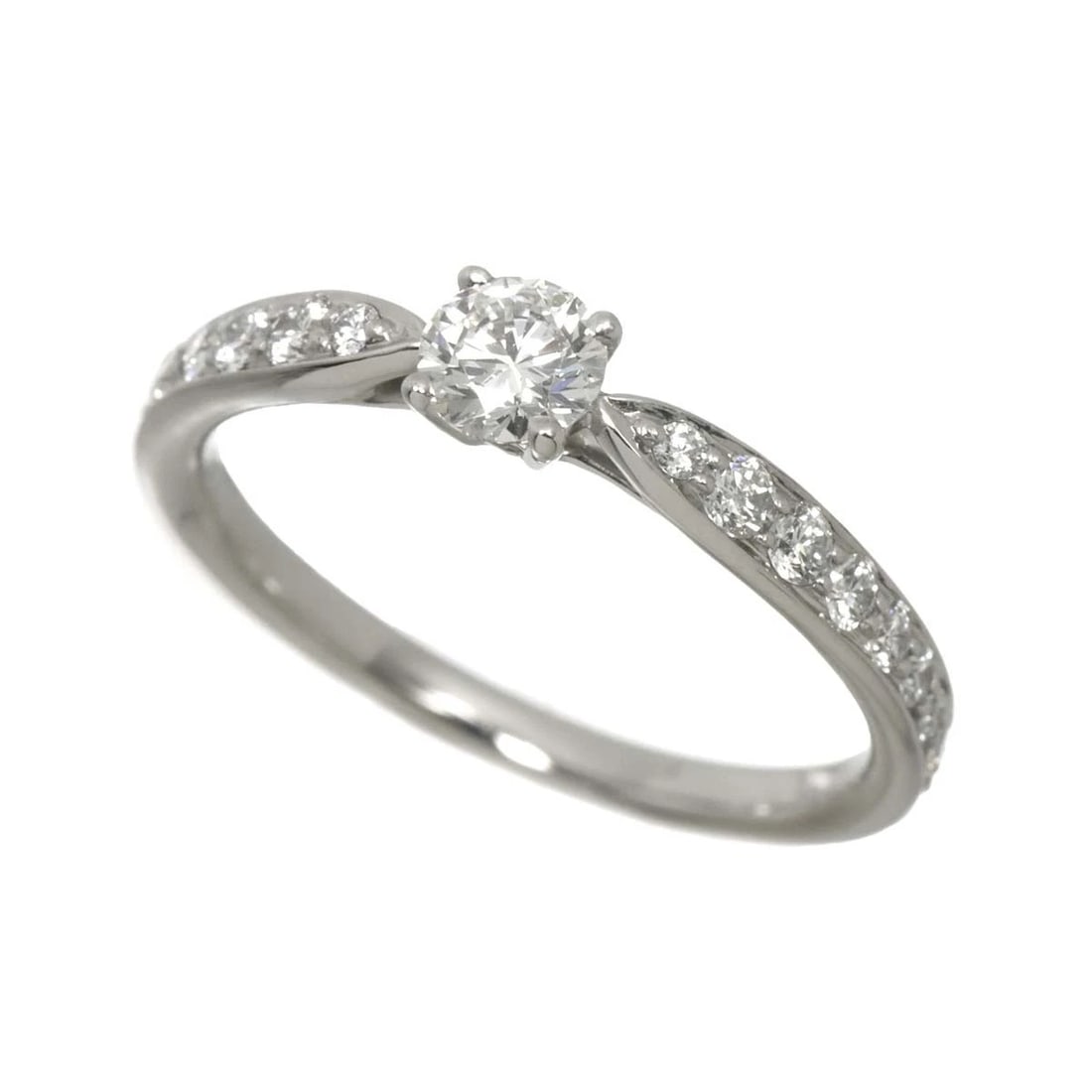 TIFFANY CO. HARMONY DIAMOND RING - 4