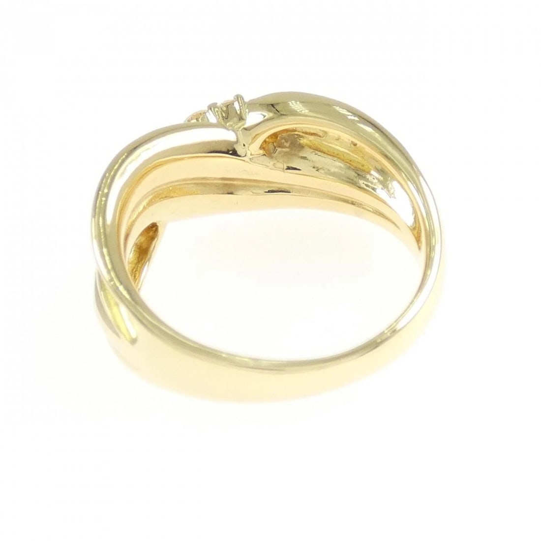 K18YG DIAMOND RING - 3