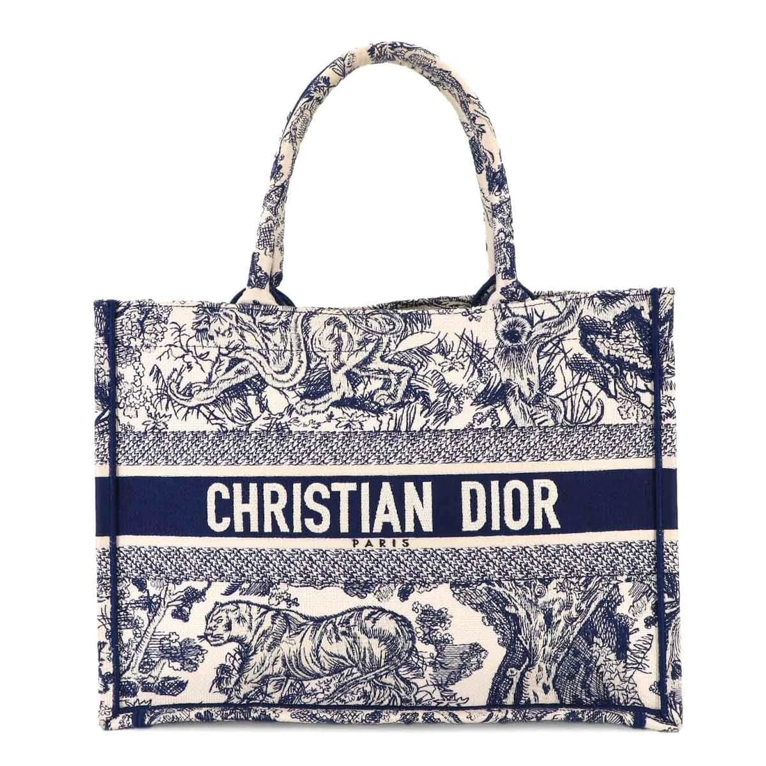 CHRISTIAN DIOR TOILE DE JOUY BOOK TOTE MEDIUM BAG CANVAS WHITE NAVY TOTE BAG: Christian Dior Toile De Jouy Book Tote Medium Bag Canvas White Navy Tote Bag Brand: Christian Dior Type: Tote Bag Material: Canvas Color: White , Navy Size: W 13.98 inch, H 10.83 inch, D 5.91 inch