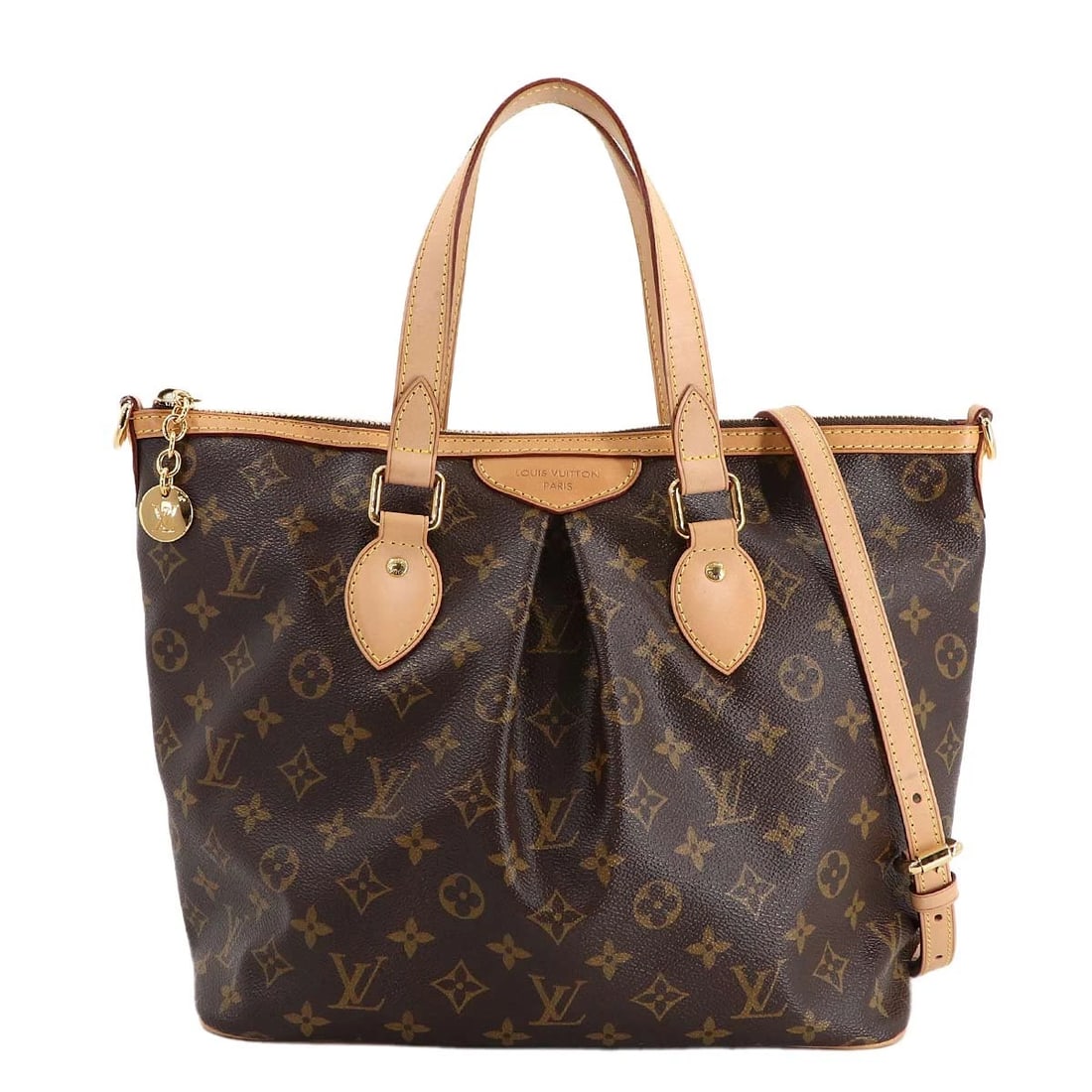 LOUIS VUITTON MONOGRAM PALERMO PM 2WAY TOTE SHOULDER BAG TOTE BAG / SHOULDER BAG: LOUIS VUITTON Monogram Palermo PM 2way Tote Shoulder Bag Tote Bag / Shoulder Bag Brand: LOUIS VUITTON Type: Tote Bag / Shoulder Bag Material: Monogram Canvas Color: Monogram Size: W 11.81 inch, H