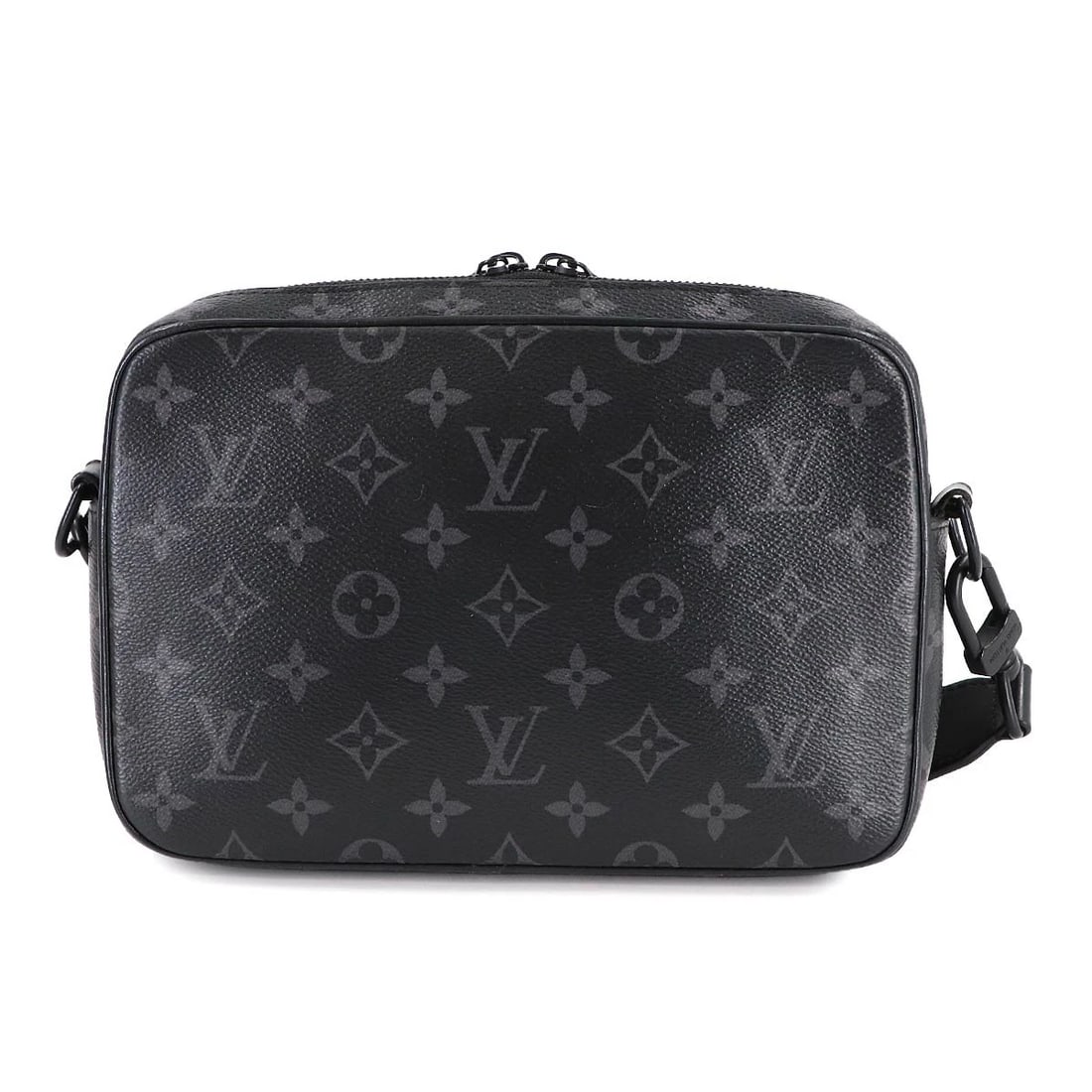 LOUIS VUITTON MONOGRAM ECLIPSE STEAMER SHOULDER BAG - 2