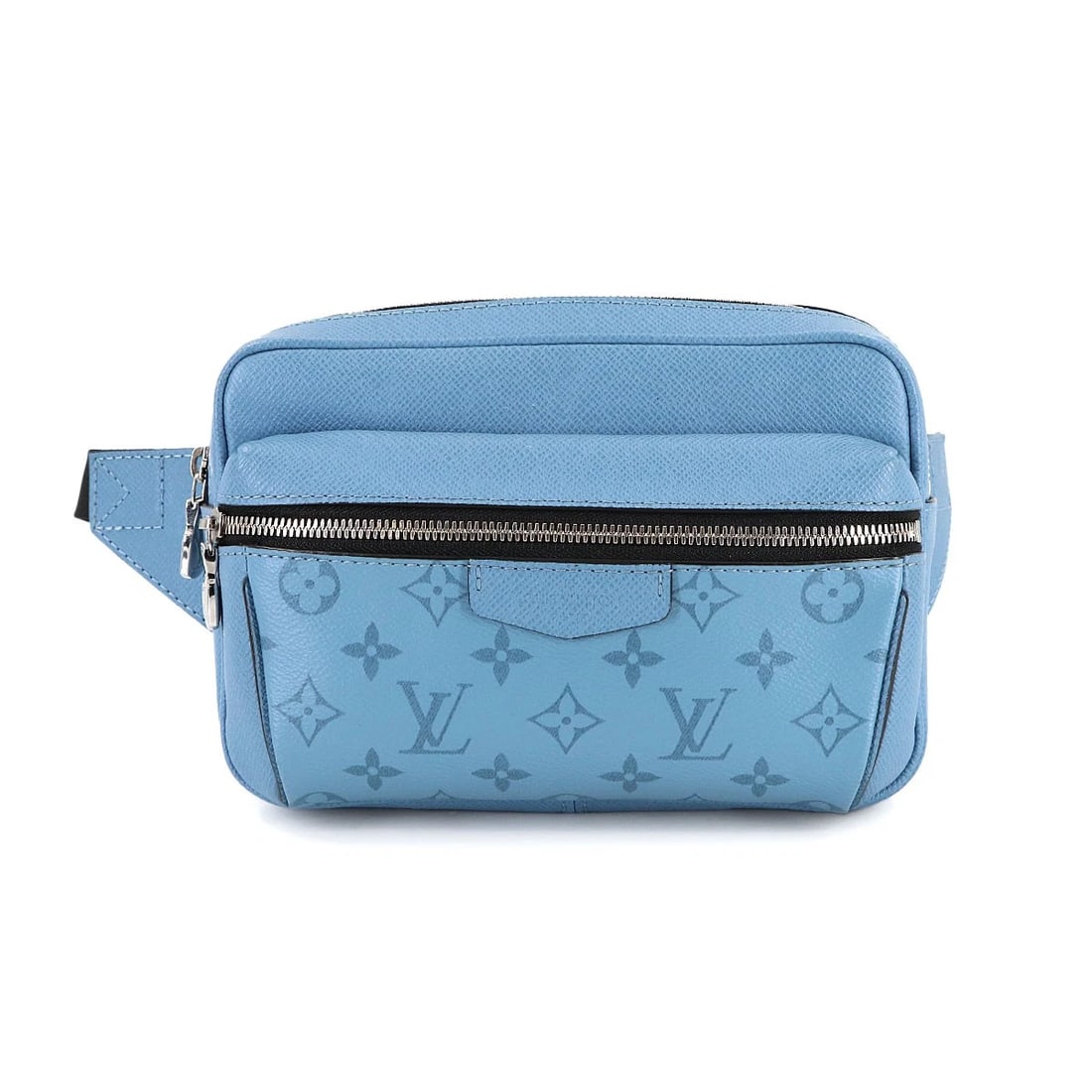 LOUIS VUITTON TAIGARAMA OUTDOOR BUMBAG BODY BAG BODY BAG: LOUIS VUITTON Taigarama Outdoor Bumbag Body Bag Body Bag Brand: LOUIS VUITTON Type: Body Bag Material: Taiga Leather , Monogram Eclipse Canvas Color: Blue Size: W 8.46 inch, H 5.91 inch, D