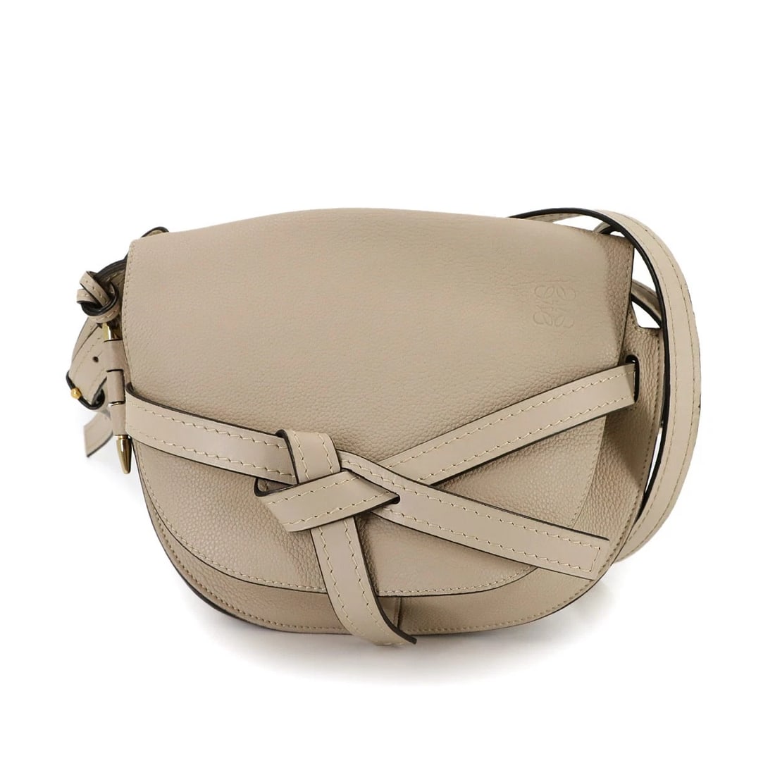 LOEWE GATE BAG SHOULDER BAG LEATHER BEIGE PURSE SHOULDER BAG (1 of 6)