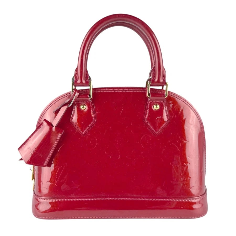 LOUIS VUITTON MONOGRAM VERNIS ALAMA BB HANDBAG SHOULDER BAG HANDBAG (1 of 12)