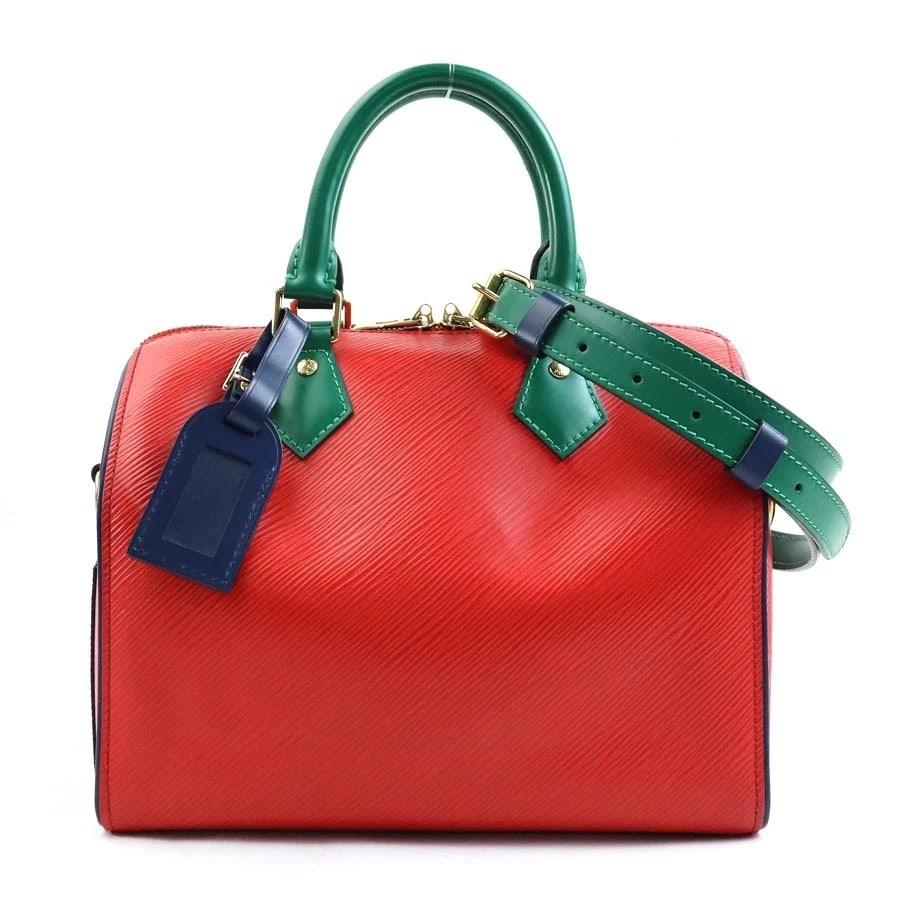 LOUIS VUITTON EPI SPEEDY BANDOULIERE 25 HANDBAG SHOULDER BAG HANDBAG (1 of 11)