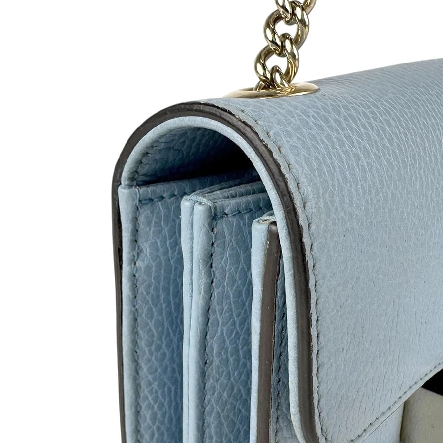 GUCCI INTERLOCKING G CHAIN SHOULDER BAG - 5