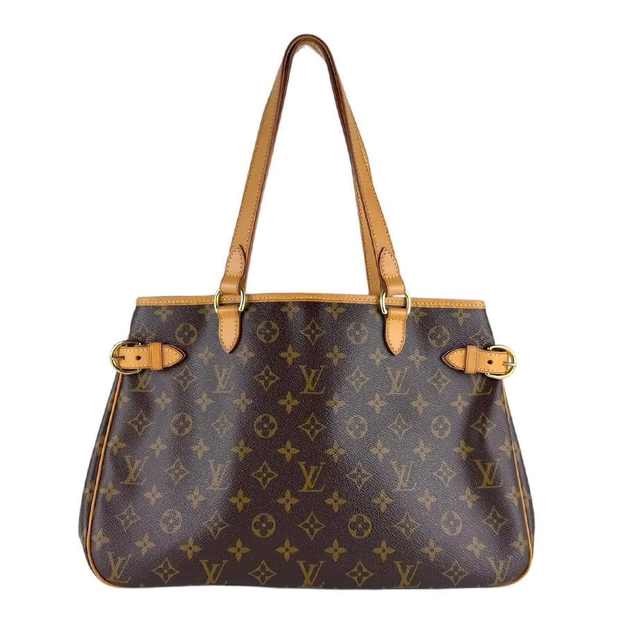 LOUIS VUITTON MONOGRAM ATIGNOLLES HORIZONTAL SHOULDER BAG HANDBAG: LOUIS VUITTON Monogram atignolles Horizontal Shoulder Bag Handbag Brand: LOUIS VUITTON Type: Handbag Material: Monogram Canvas Color: Brown Size: W:15.0inx H:9.4inx D:4.7in Handle Length:21.7in A