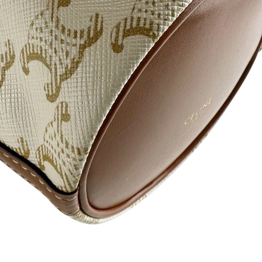 CELINE TRIOMPHE SMALL DRAWSTRING BAG SHOULDER BAG - 7