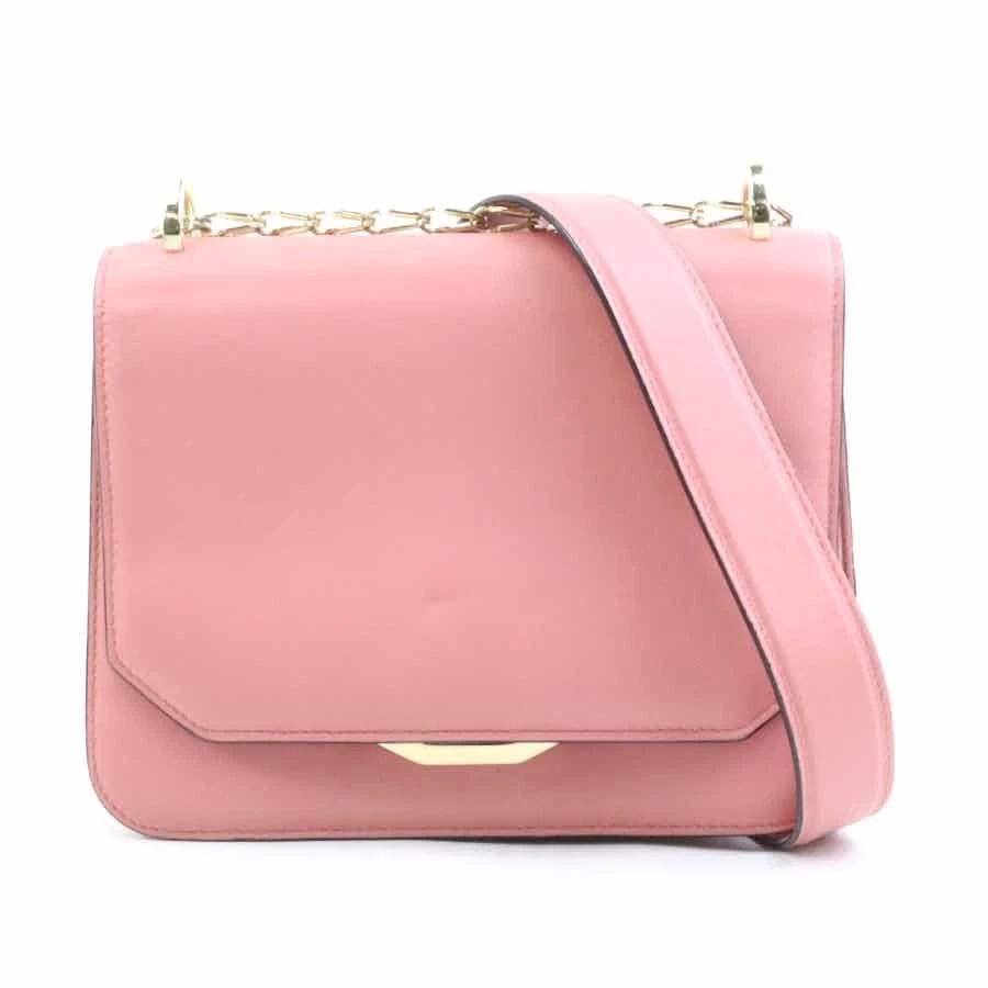 BVLGARI SERPENTI HYPNOTIC SHOULDER BAG PINK/GOLD LEATHER/METAL SHOULDER BAG (1 of 11)