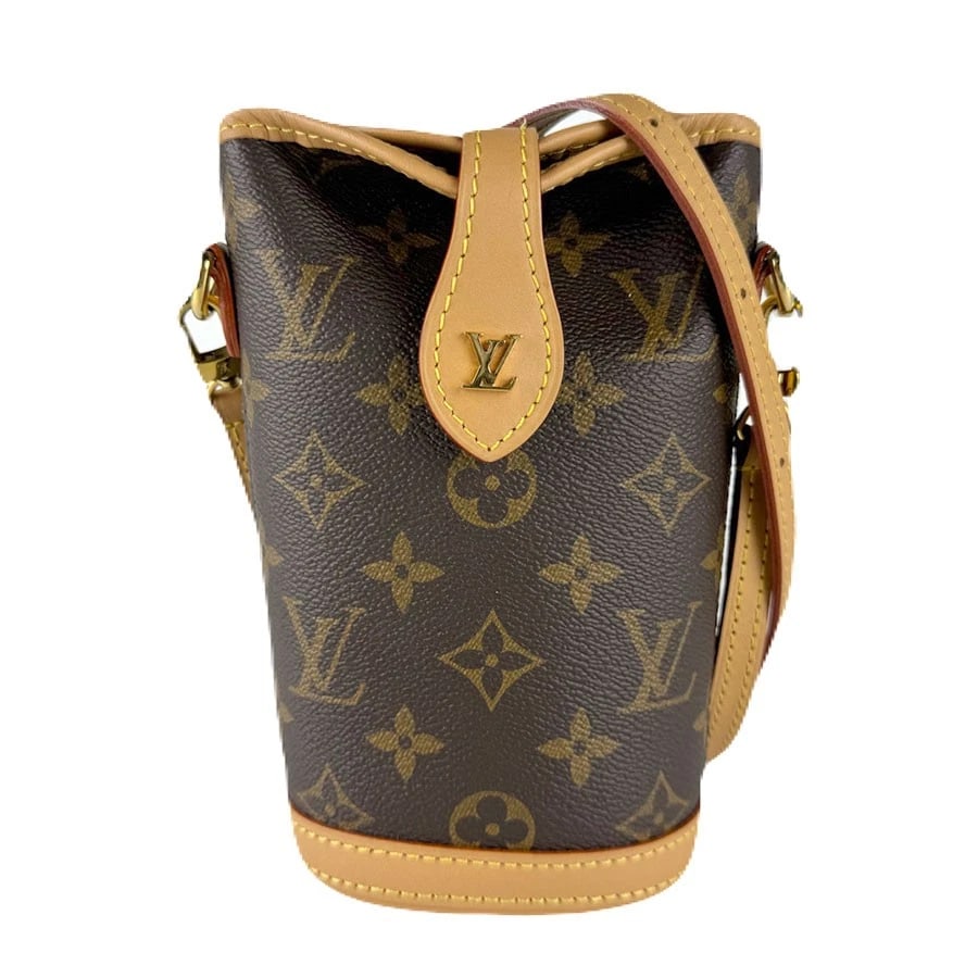 LOUIS VUITTON MONOGRAM FOLD ME POUCH SHOULDER BAG BROWN SHOULDER BAG: LOUIS VUITTON Monogram Fold Me Pouch Shoulder Bag Brown Shoulder Bag Brand: LOUIS VUITTON Type: Shoulder Bag Material: Monogram Canvas Color: Brown Size: W:3.9inx H:7.9inx D:2.4in Shoulder