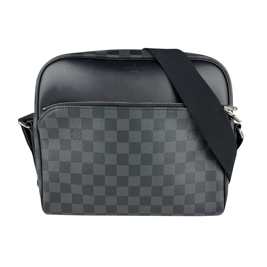 LOUIS VUITTON DAMIER GRAPHITE DAYTON PM CROSSBODY SHOULDER BAG (1 of 11)