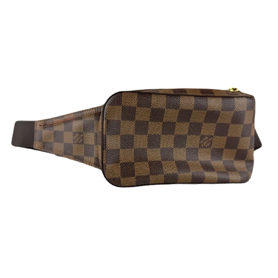 LOUIS VUITTON DAMIER EBENE GERONIMOS BODY BAG BUM BAG BROWN BODY BAG (1 of 10)