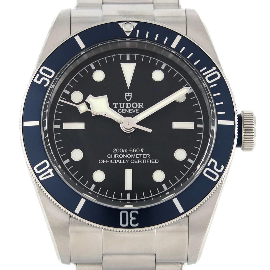 TUDOR TUDOR BLACK SS WATCH: Tudor TUDOR Black SS Watch Brand: Tudor TUDOR Type: Wristwatch Material: Case: SST Bracelet: SST Color: Dial Colors: Black Size: Case diameter: 41mm Max Wrist size: 21cm Accessories: None