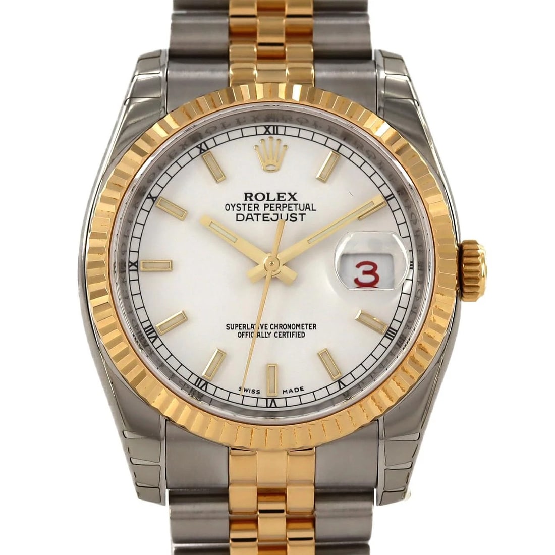 ROLEX DATEJUST SSXYG WATCH: Rolex Datejust SSxYG Watch Brand: ROLEX Type: Wrist watch Material: Case: Stainless steel x yellow gold Bracelet: Stainless steel x yellow gold Color: Dial Color: White Size: Case diameter: Approx