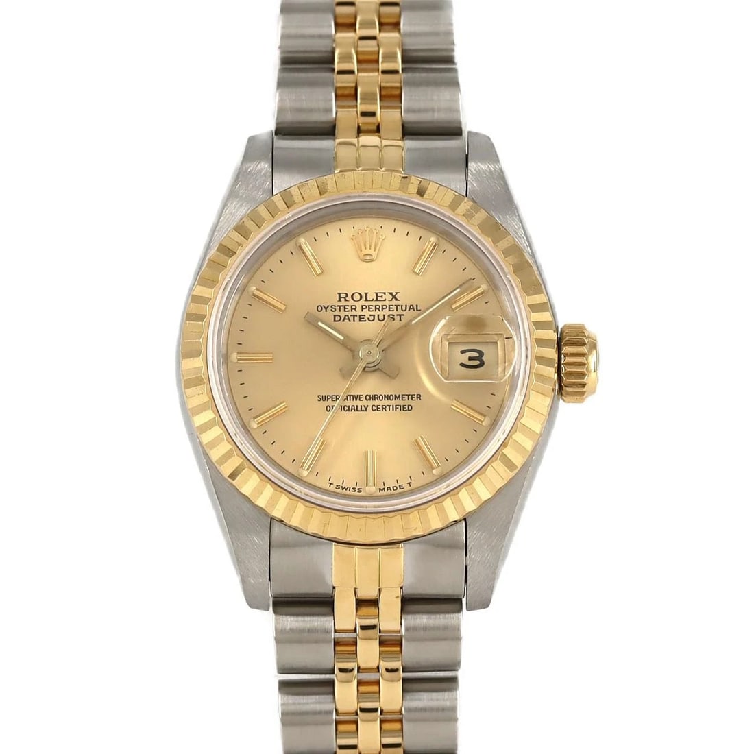 ROLEX DATEJUST SSXYG WATCH (1 of 6)