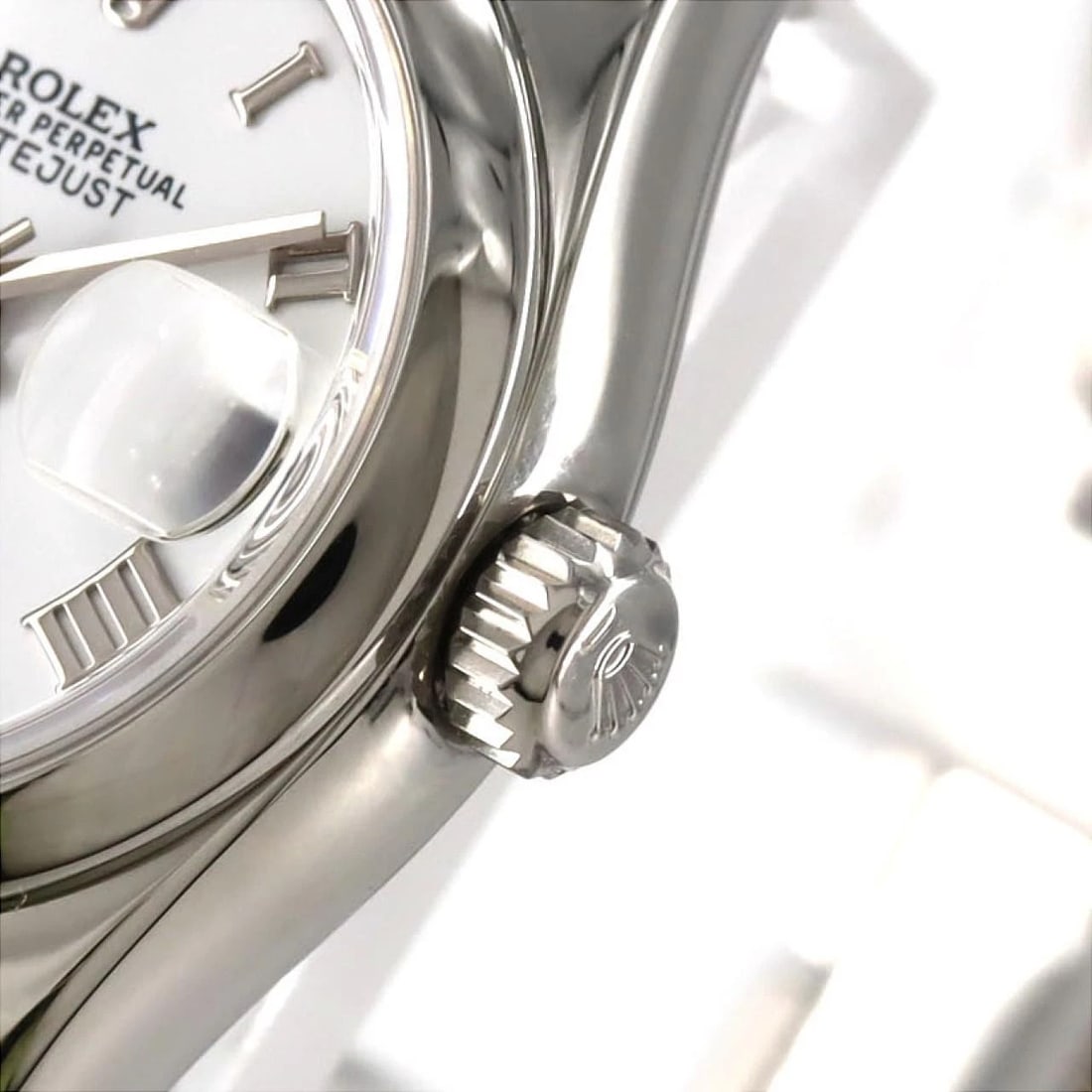 ROLEX DATEJUST SS WATCH - 4