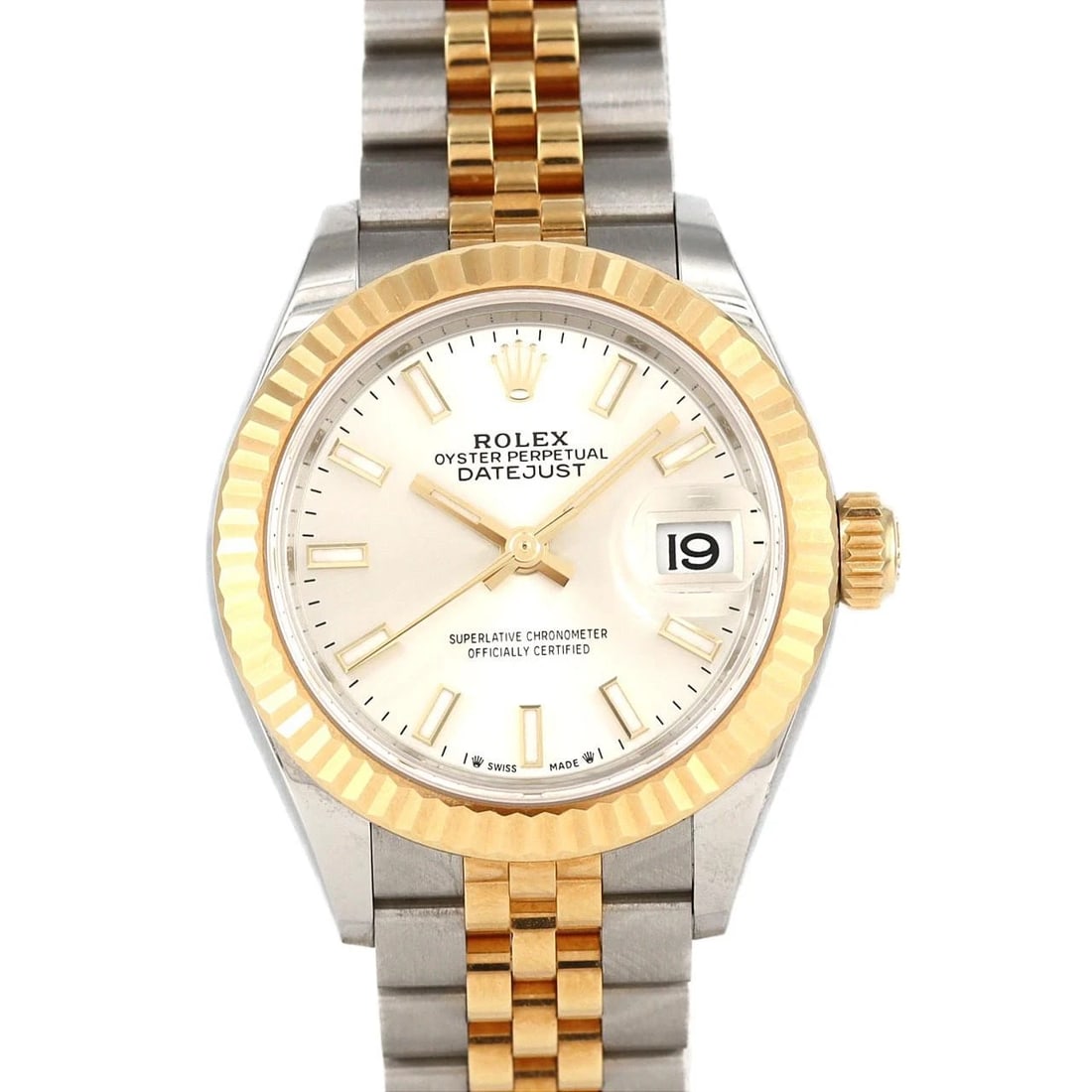 ROLEX DATEJUST SSXYG WATCH: Rolex Datejust SSxYG Watch Brand: ROLEX Type: Wrist watch Material: Case: Stainless steel x yellow gold Bracelet: Stainless steel x yellow gold Color: Dial Color: Silver Size: Case diameter: