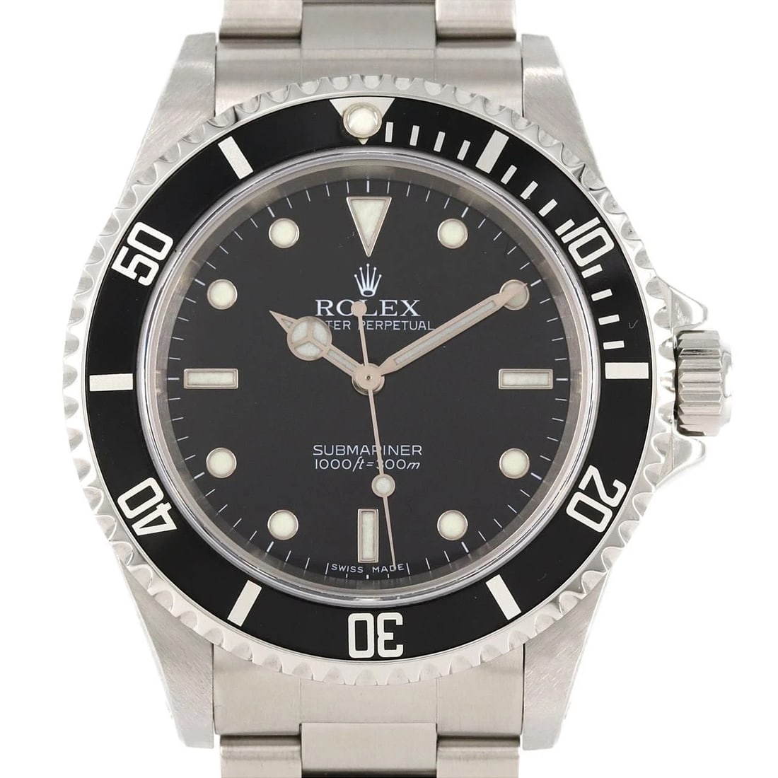 ROLEX SUBMARINER STAINLESS STEEL WATCH: Rolex Submariner Stainless Steel Watch Brand: ROLEX Type: Wrist watch Material: Case: Stainless Steel Breath: Stainless Steel Color: Dial Color: Black Size: Case diameter: Approx. 40 mm Max