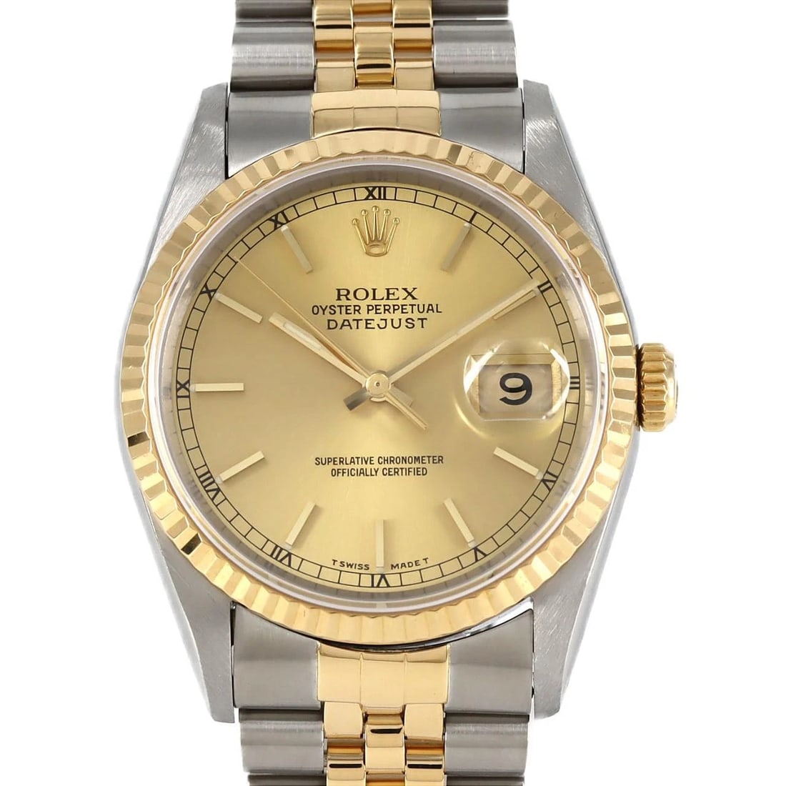 ROLEX DATEJUST SSXYG WATCH (1 of 5)