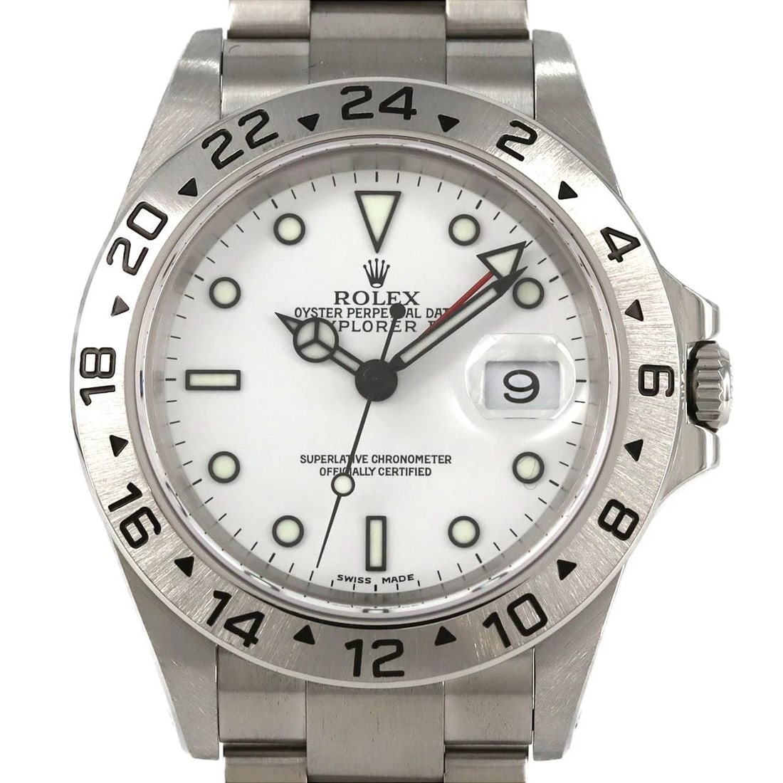ROLEX EXPLORER SS WATCH: ROLEX Explorer SS Watch Brand: ROLEX Type: Wristwatch Material: Case: SST Bracelet: SST Color: Dial Colors: White Size: Case diameter: 40mm Max Wrist size: 18.5cm Accessories: None Accesso