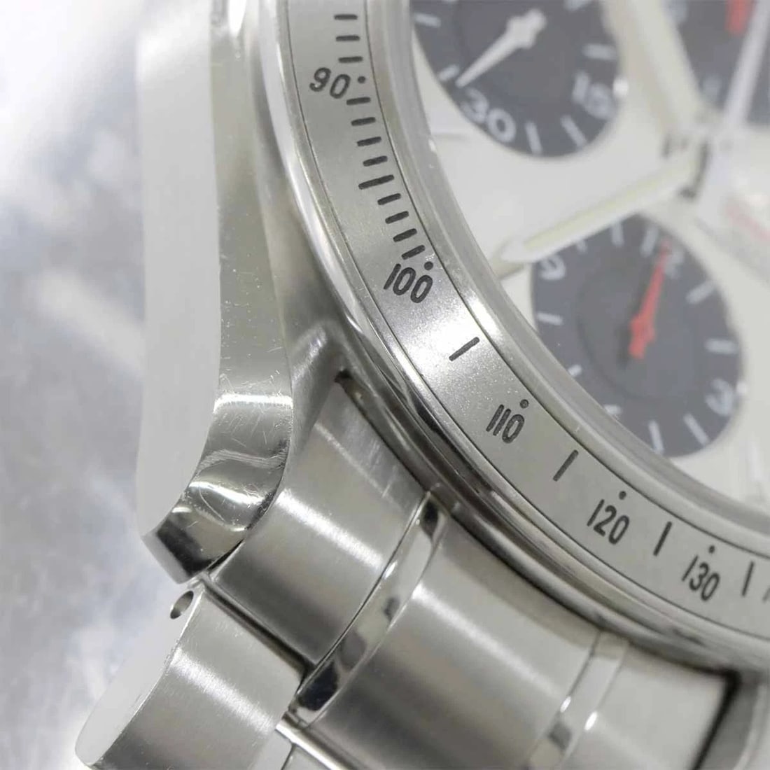 OMEGA SPEEDMASTER SILVER DIAL WATCH - 3