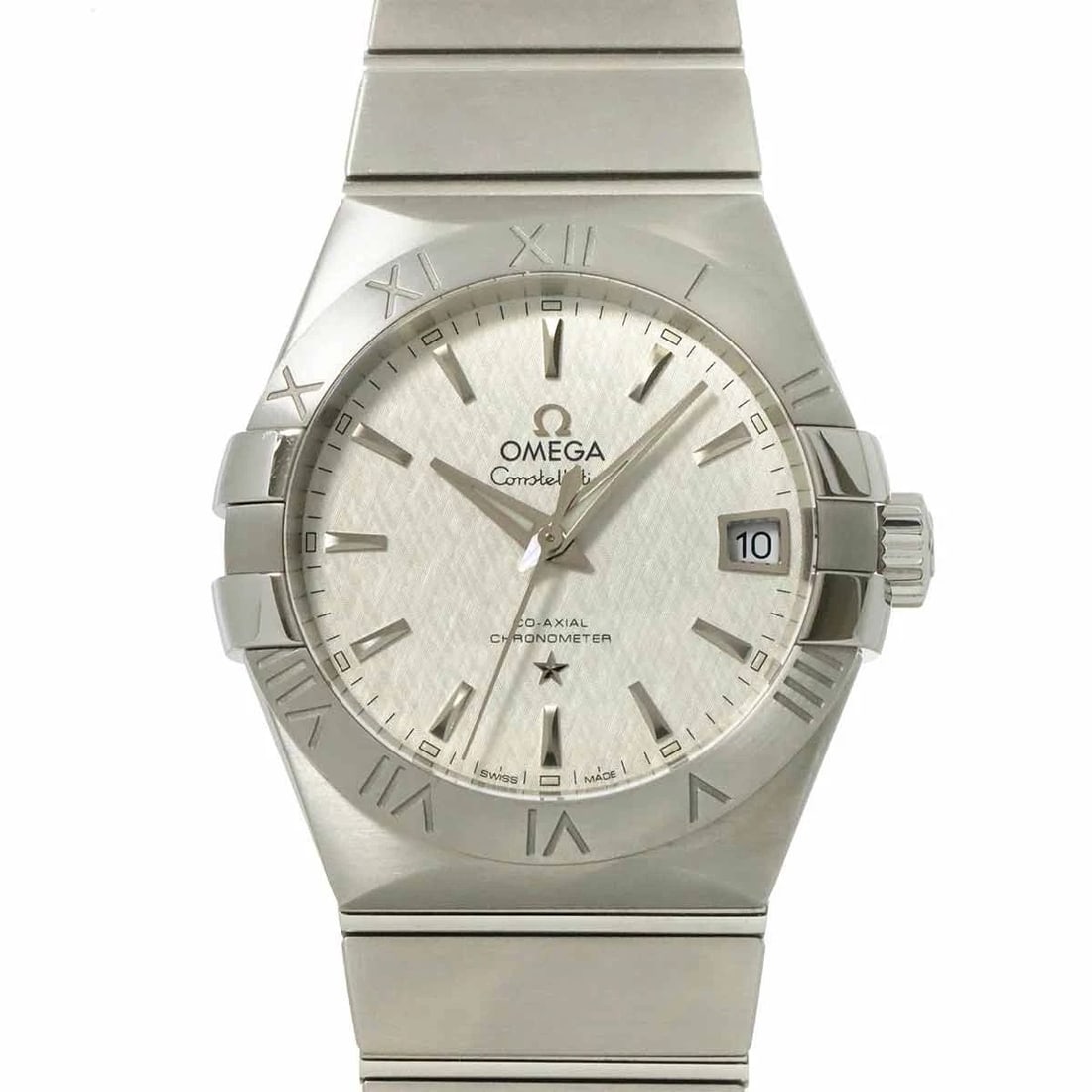 OMEGA CONSTELLATION WATCH: OMEGA Constellation Watch Brand: OMEGA Type: Wristwatch Material: Stainless steel Color: NONE Size: Case Size Length 41.5mm(included lag) Width 38mm(not included crown) Depth 13mm 