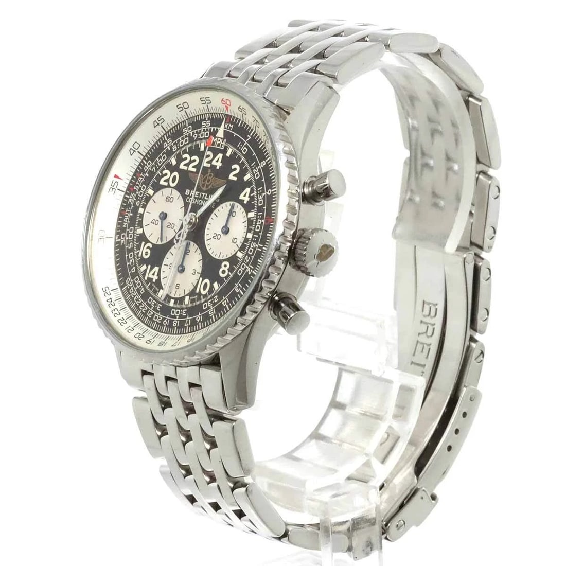 BREITLING NAVITIMER CHRONOGRAPH BLACK WATCH - 2