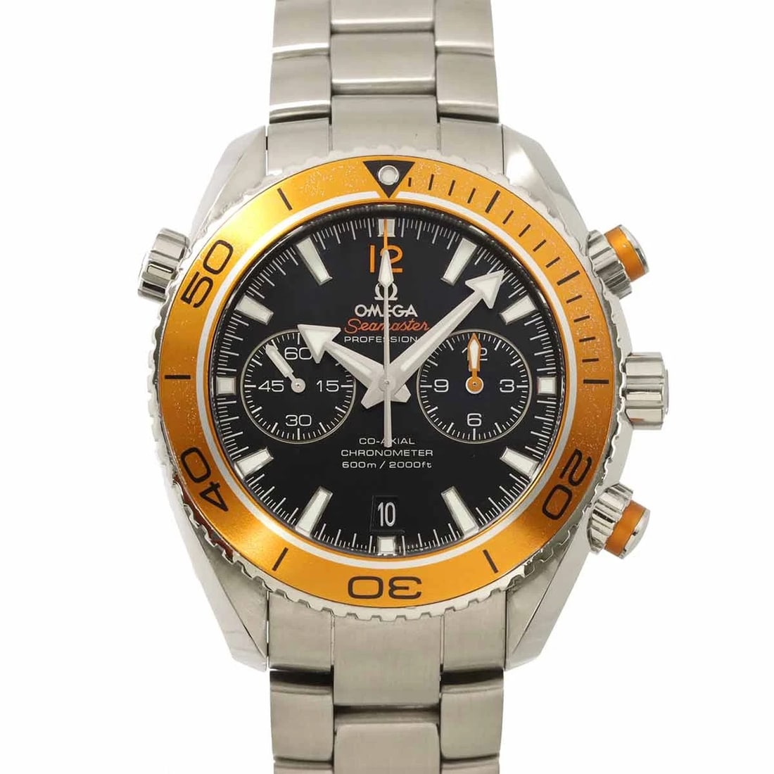 OMEGA SEAMASTER PLANET OCEAN WATCH: OMEGA Seamaster Planet Ocean Watch Brand: OMEGA Type: Wristwatch Material: Stainless steel Color: NONE Size: Case Size Length 51mm(included lag) Width 46mm(not included crown) Depth 19mm 