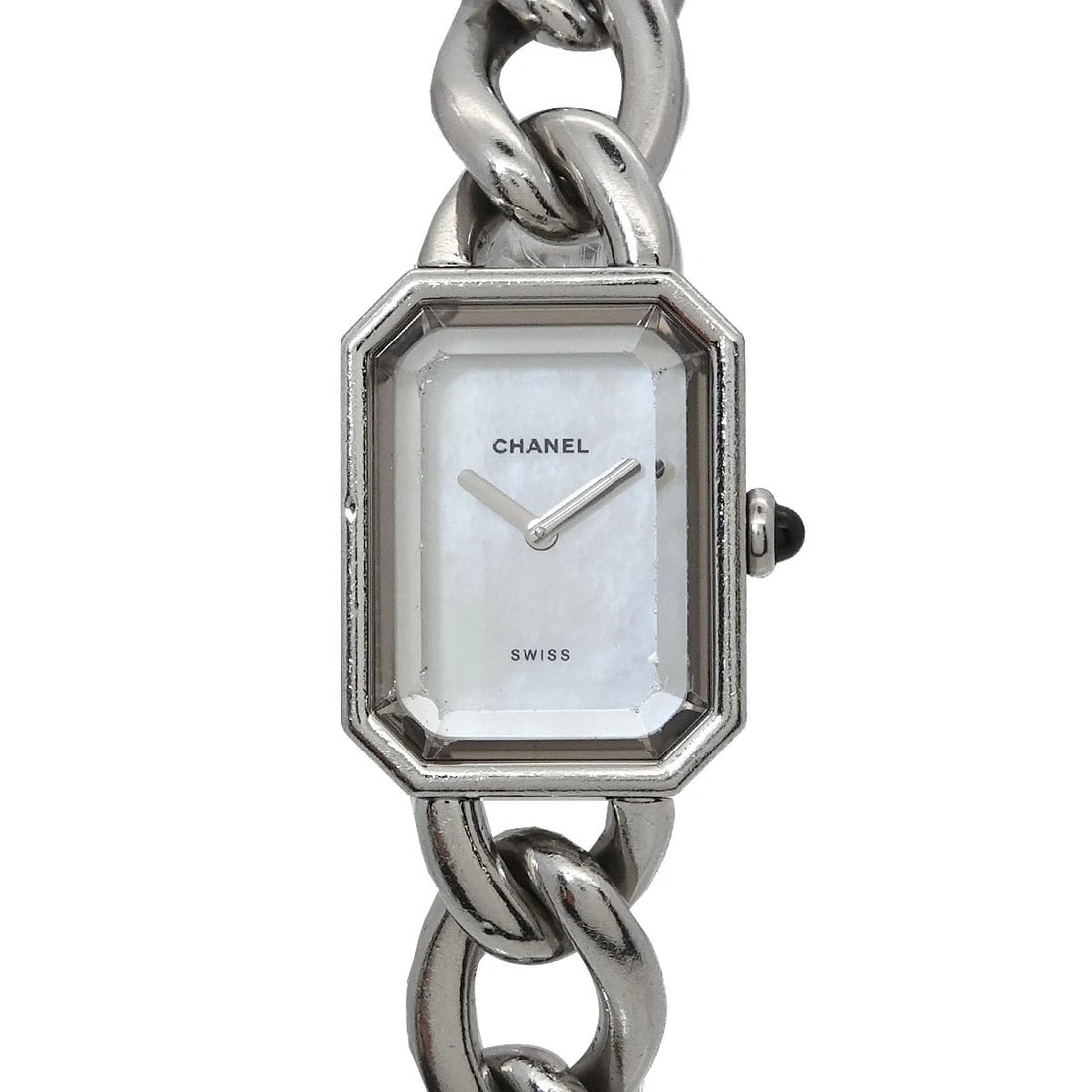 CHANEL PREMIERE WHITE SHELL DIAL WATCH (1 of 3)