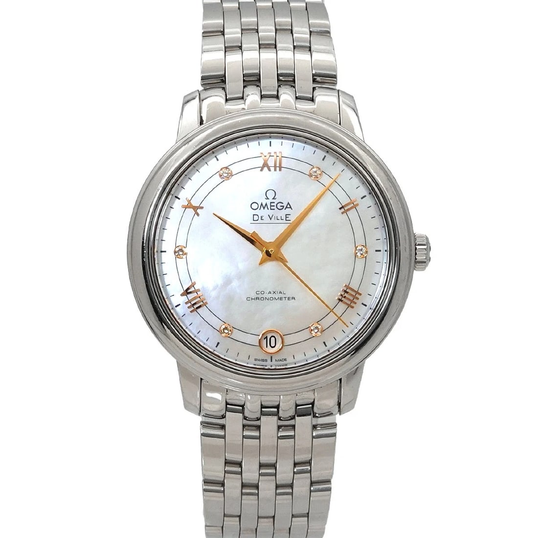 OMEGA DEVILLE WATCH: OMEGA DeVille Watch Brand: OMEGA Type: Wristwatch Material: Stainless steel Color: NONE Size: Case Size Length 38mm(included lag) Width 33mm(not included crown) Depth 10mm Accessories: None
