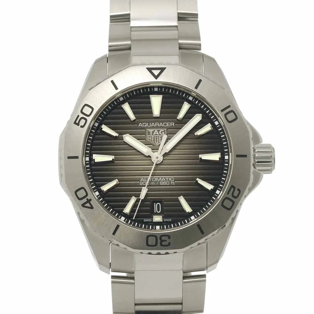 TAG HEUER AQUARACER BLACK DIAL WATCH (1 of 2)