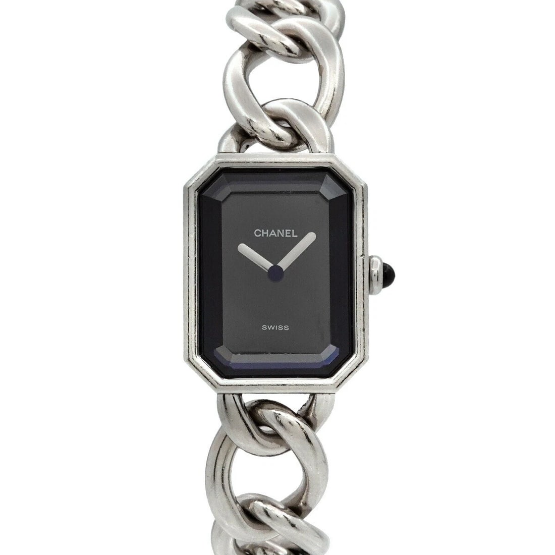 CHANEL PREMIERE BLACK DIAL WATCH (1 of 3)