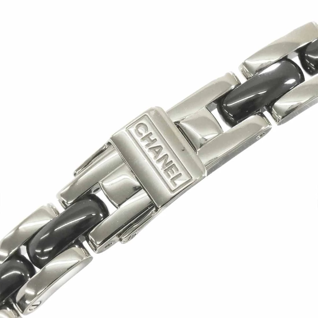 CHANEL PREMIERE DIAMOND BEZEL CERAMIC BLACK DIAL WATCH - 3