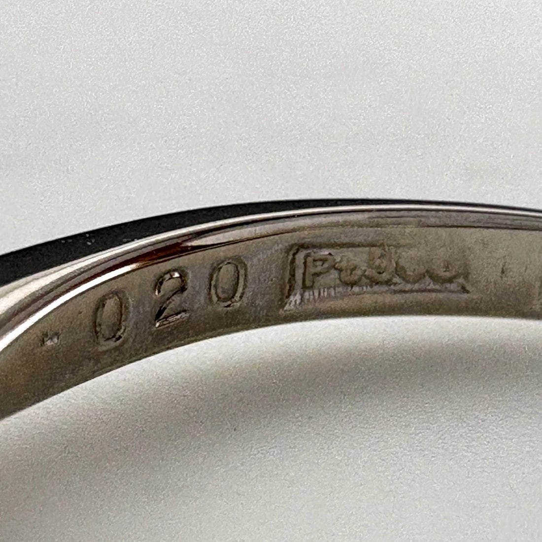 DIAMOND DESIGN RING PLATINUM - 2